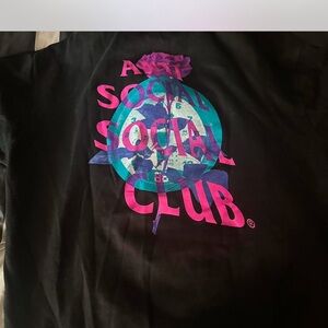 Anti social hoodie out of time hoodie comfy and clean